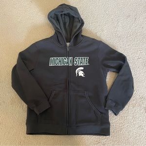 NWOT Fleece lined Michigan State MSU Hoodie